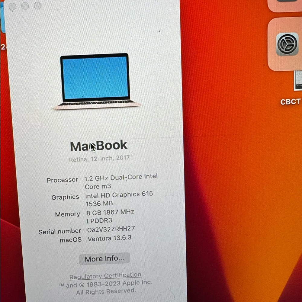Apple MacBook rose gold - Picture 4 of 6